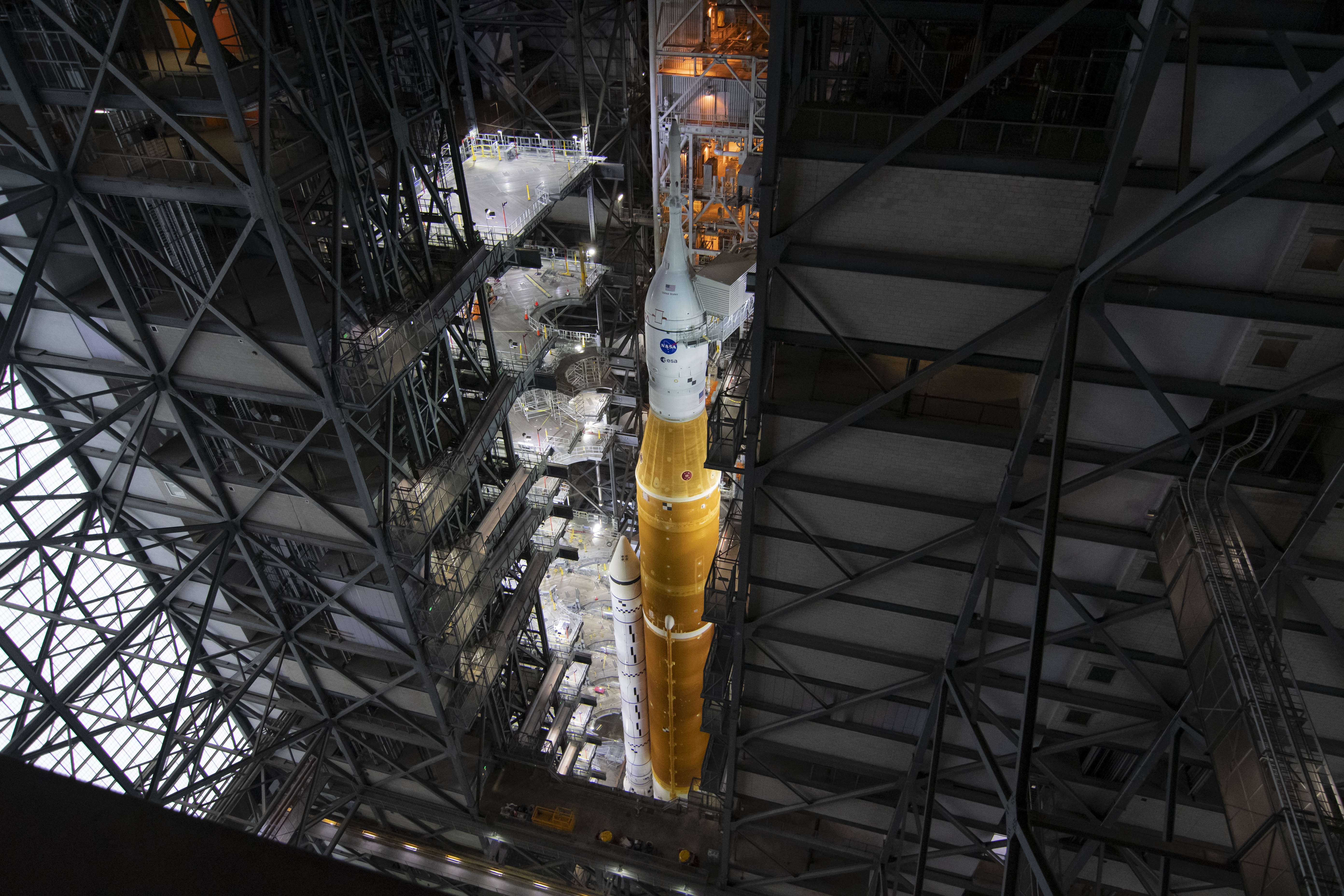 Sls, tutto pronto per il roll out test 