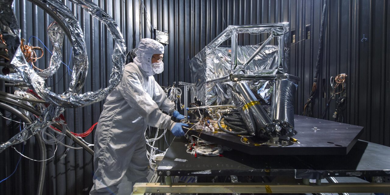 Temperatura glaciale raggiunta per il James Webb Telescope