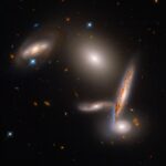 Quintetto galattico ritratto da Hubble