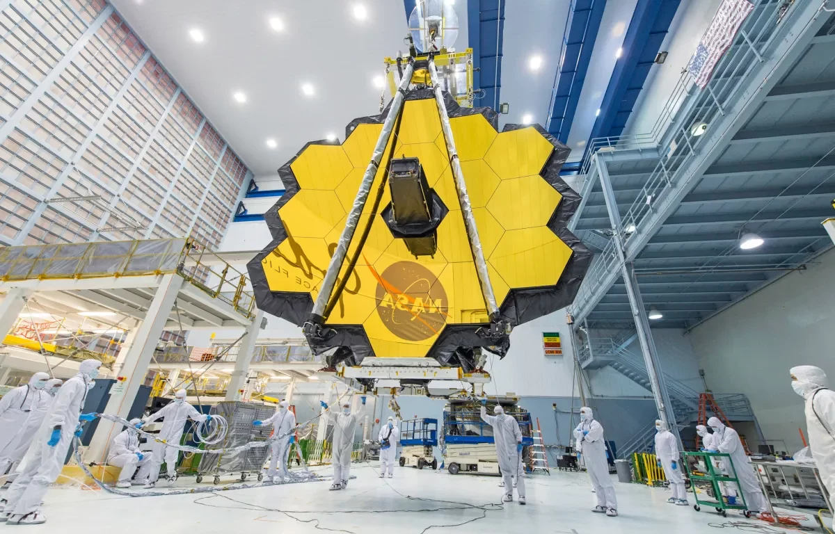 Terminata la sesta fase di allineamento del James Webb Telescope
