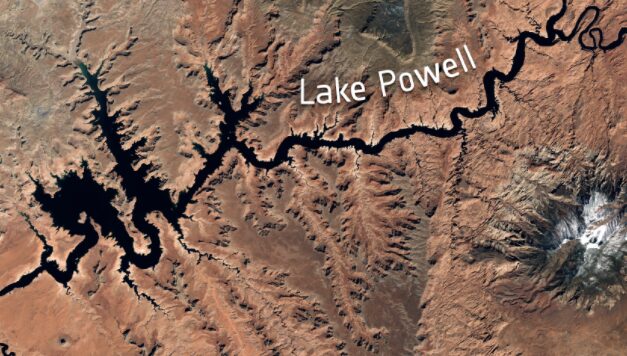 La siccità minaccia il lago Powell