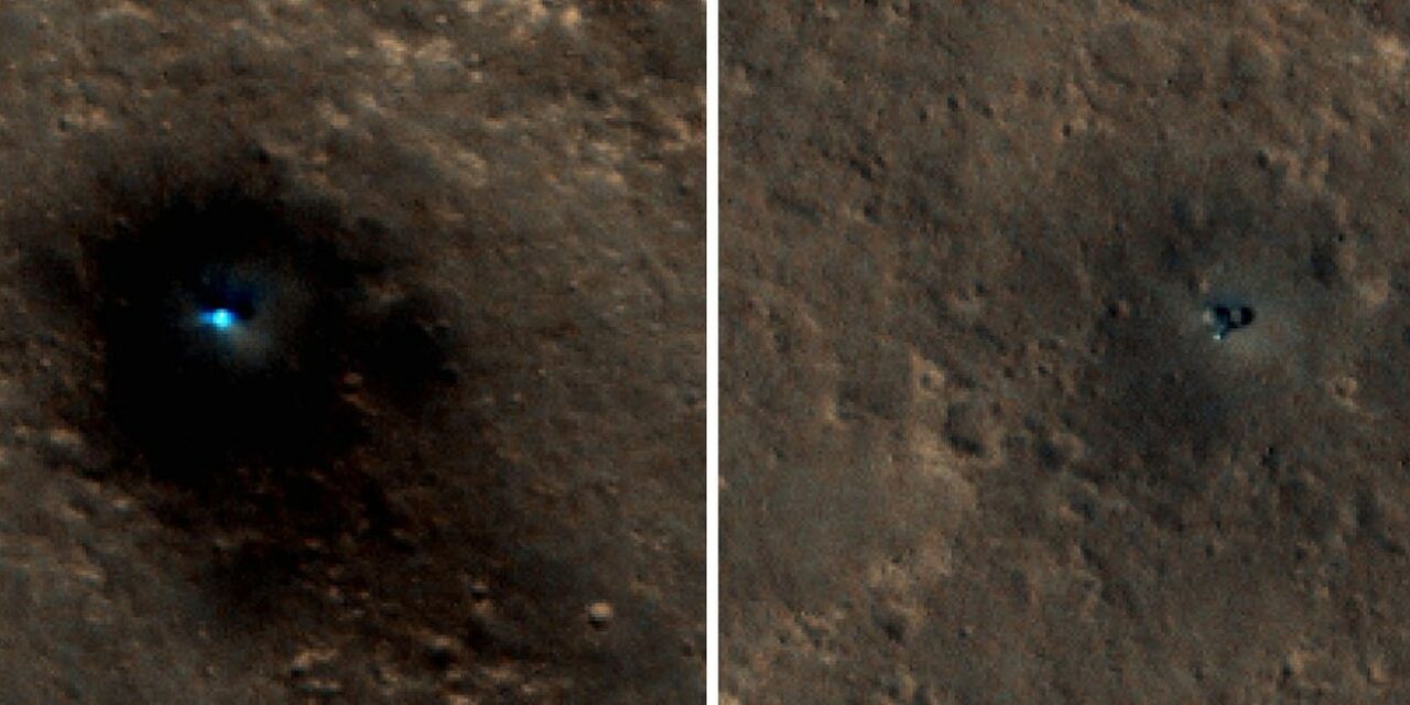 Marte, InSight impolverato