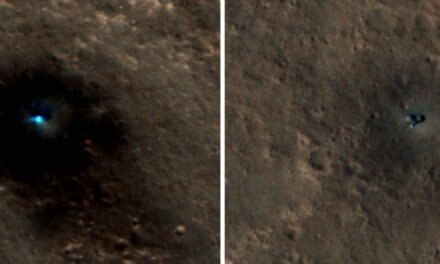 Marte, InSight impolverato