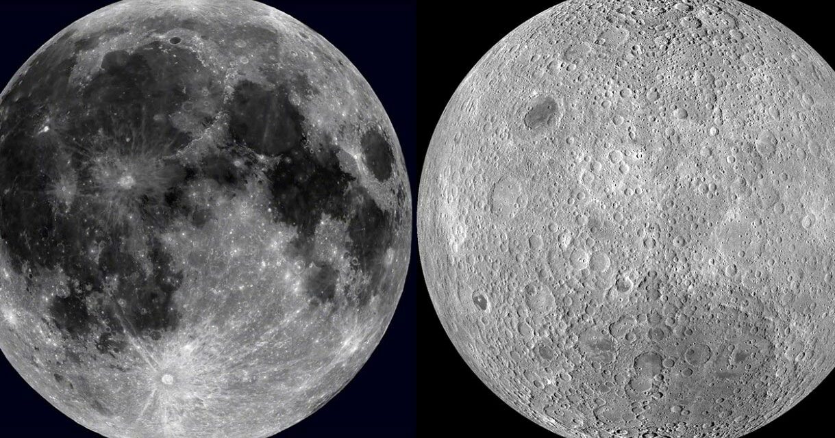 L’origine dell’asimmetria della Luna