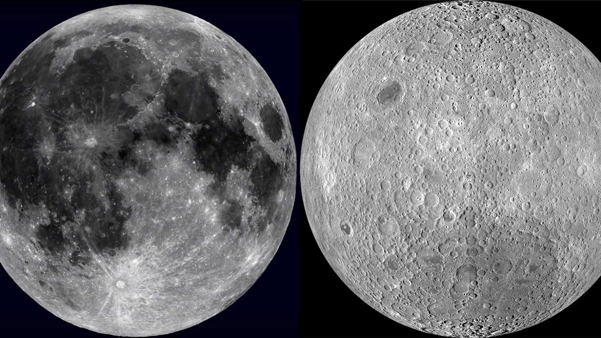L’origine dell’asimmetria della Luna