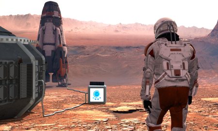 A tutto sprint dopo una doccia su Marte