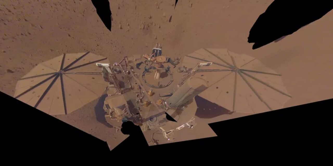 L’ultimo selfie di InSight