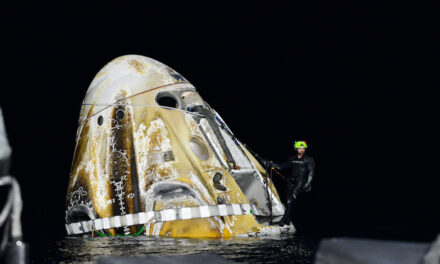 Crew-3, splashdown nel Golfo del Messico