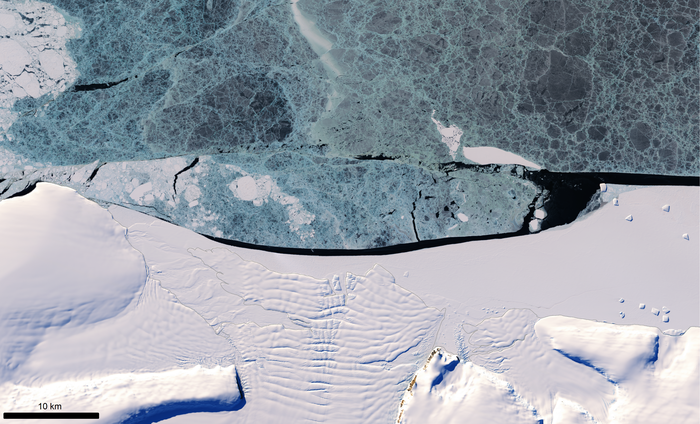 Antartide, sguardi satellitari sul ghiaccio marino