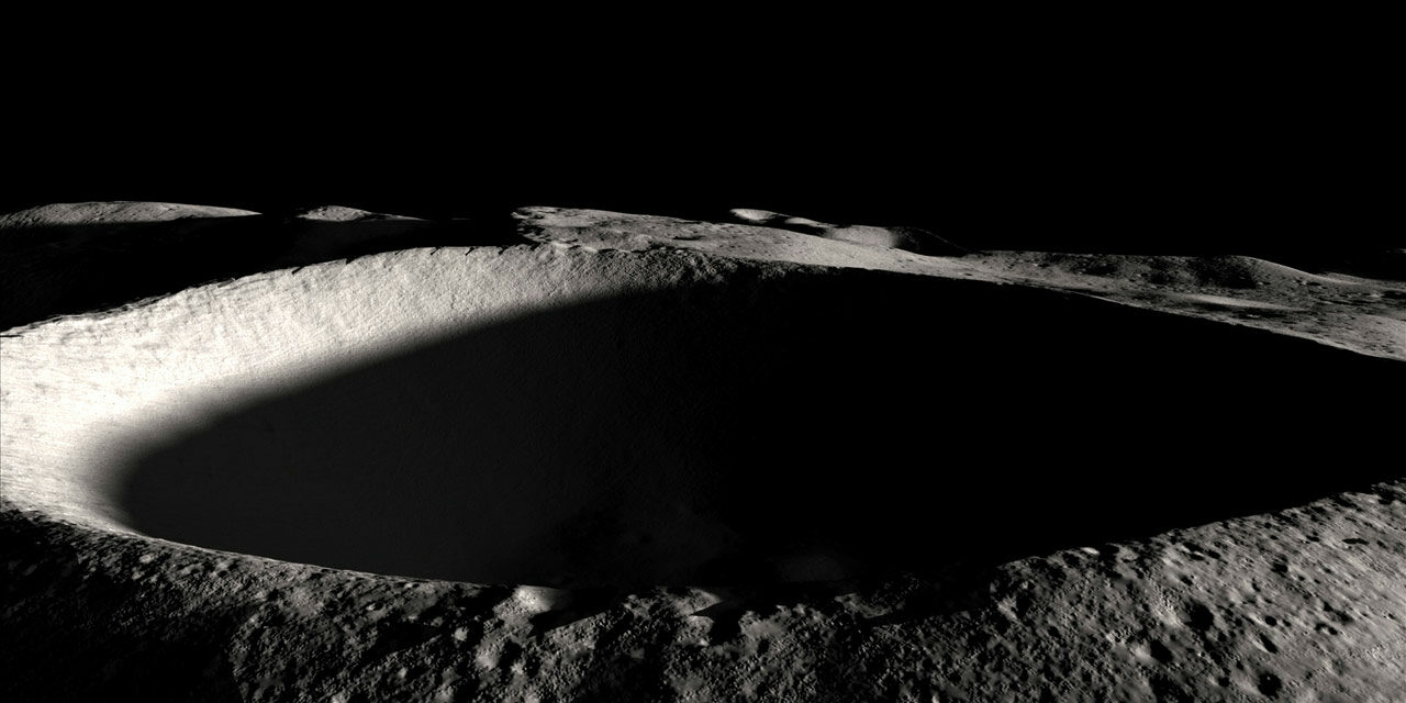 Nei vulcani la ‘culla’ del ghiaccio lunare