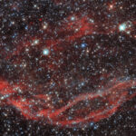 Brandelli di una supernova ai margini della Via Lattea