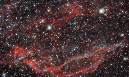 Brandelli di una supernova ai margini della Via Lattea