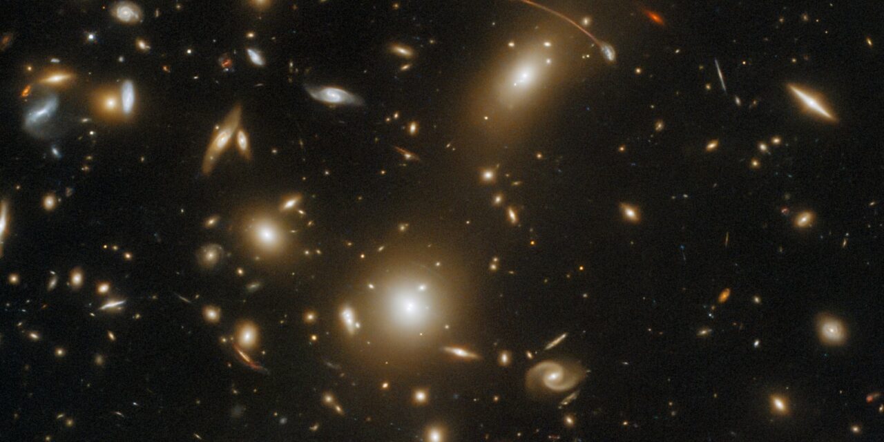 Un ammasso ‘extra large’ per Hubble