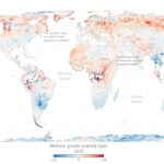 Le zone umide guidano le emissioni di metano in atmosfera