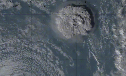 Lo “tsunami” sonoro del Tonga