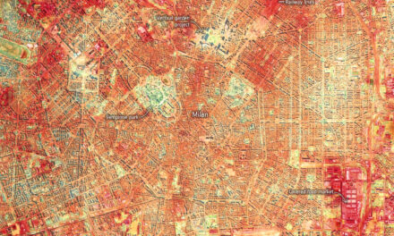 Isole di calore urbano rilevate dalla Iss