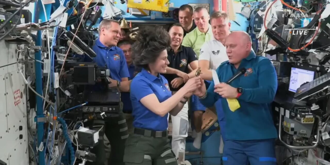 AstroSamantha alla guida della Iss