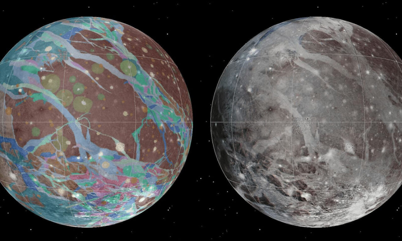 Juno in visita a Ganimede
