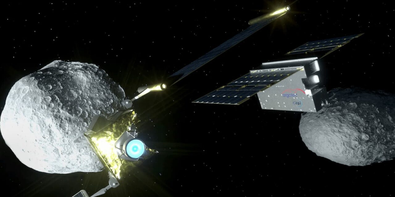 LICIACube: conferenza stampa con le prime immagini su impatto asteroide scattate dal satellite italiano