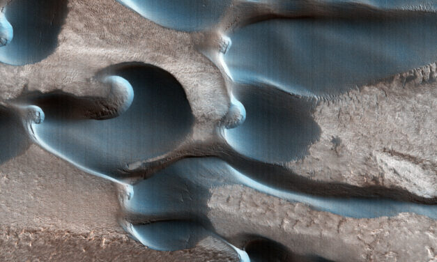 Marte, vento ‘scultore’