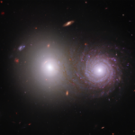 Webb e Hubble osservano la coppia di galassie Vv 191