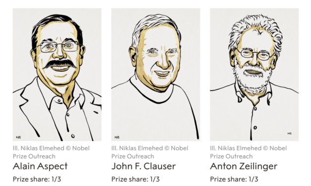 Ai pionieri della comunicazione quantistica il Nobel per la Fisica