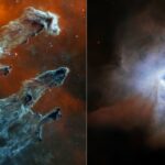 Ritratti a tinte fosche per Webb e Hubble
