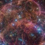 Una supernova spettrale catturata da Vst