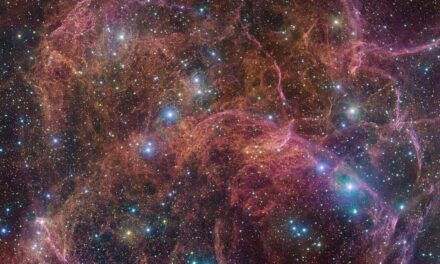 Una supernova spettrale catturata da Vst