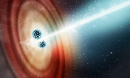 Stelle di neutroni, misurata la velocità del getto dopo la collisione