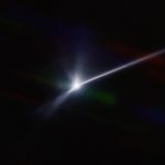 La lunga scia di polvere dopo l’impatto di Dart