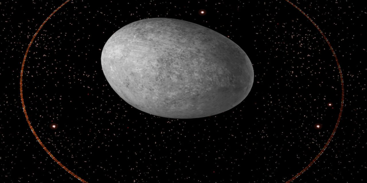 Ricostruita la storia dello strano pianeta nano Haumea