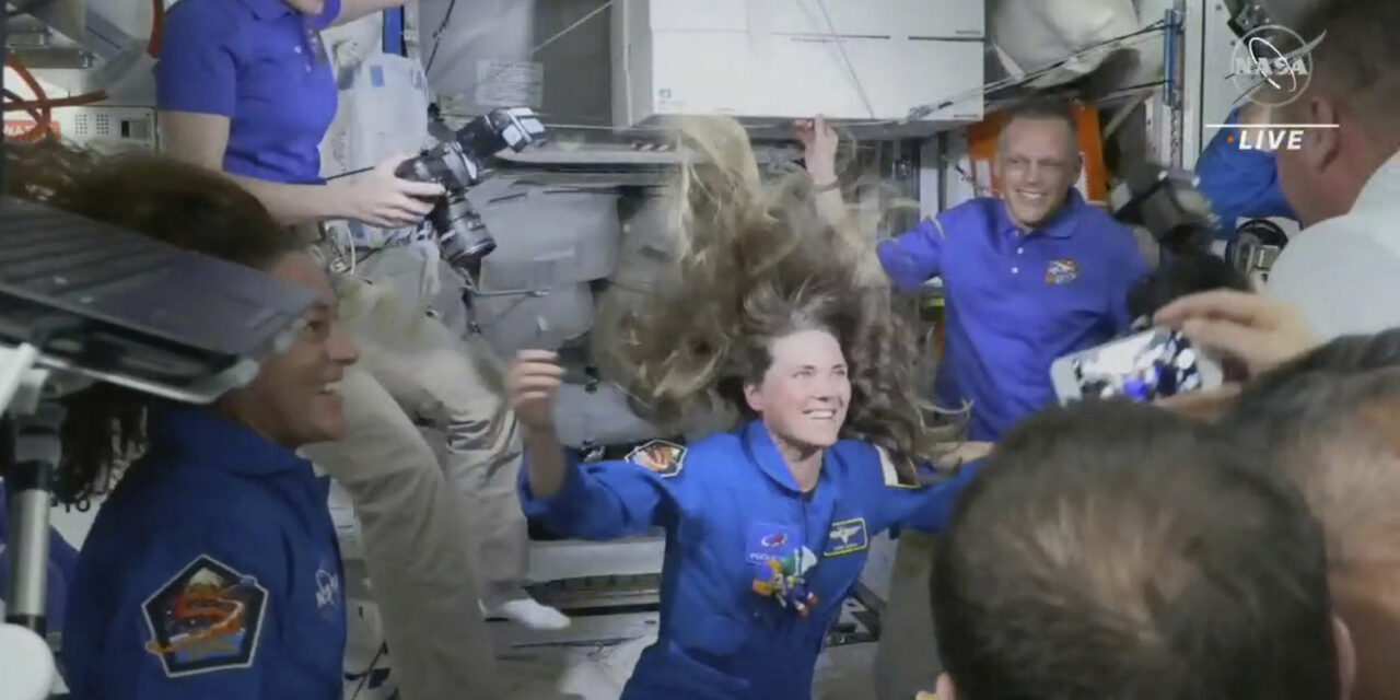 L’equipaggio della Crew-5 di SpaceX è a bordo della Iss