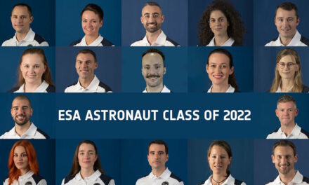 La nuova classe di astronauti europei