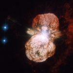 Molecole a base di silicio in una stella massiccia sull’orlo dell’esplosione