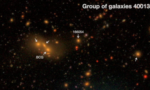 Esaminata la natura di quel bagliore tra gruppi di galassie
