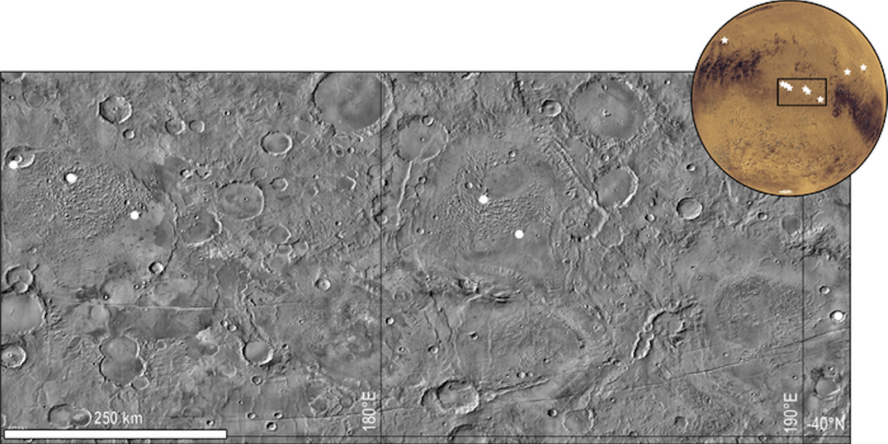 La crosta di Marte è più complessa ed eterogena di quanto pensiamo