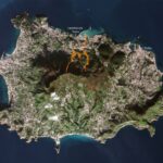 La frana di Ischia vista dallo spazio