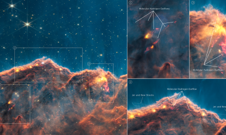 Svelati i ‘segreti’ delle Scogliere Cosmiche