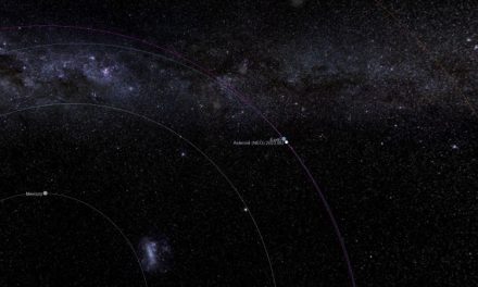 Avvistato l’asteroide 2023 BU