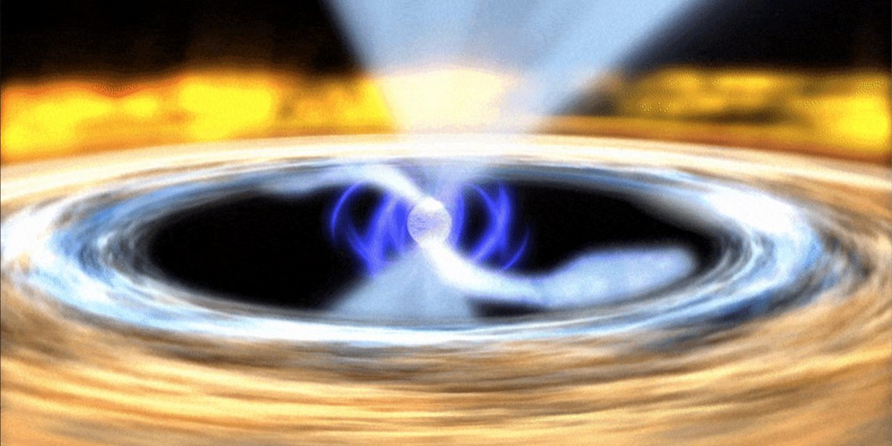 Rilevato l’attimo della stella di neutroni superpesante