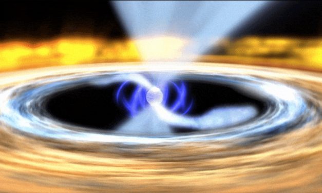 Rilevato l’attimo della stella di neutroni superpesante