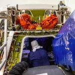 Artemis 1, aperto il portellone della navetta Orion