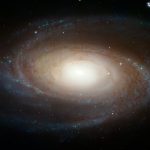 Una galassia con la ‘coda’