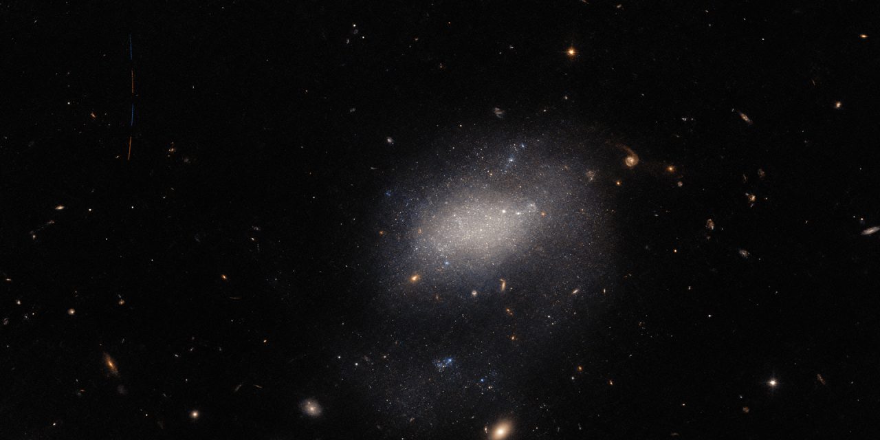 Un asteroide nell’obiettivo di Hubble