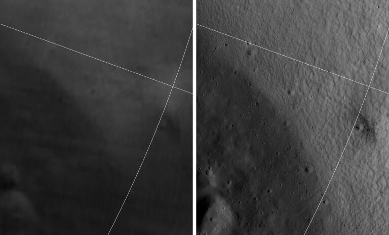 Luna, si alza il sipario sui crateri in ombra