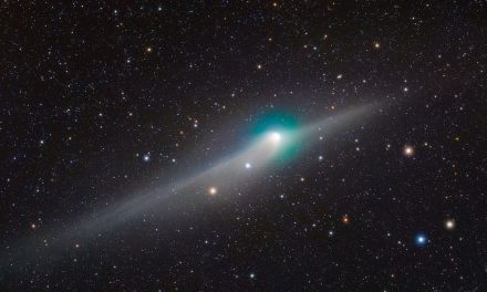 La chioma verde della cometa di Neanderthal