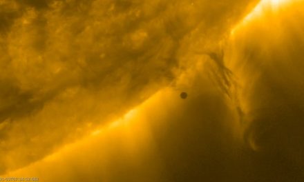 Il Sole e Mercurio, insieme di fronte al Solar Orbiter