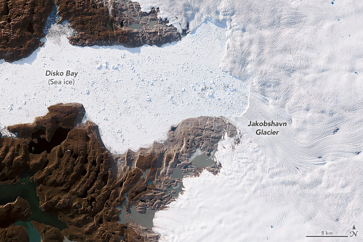 La Groenlandia ‘fa acqua’ anche in inverno