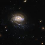 Una galassia con i ‘tentacoli’